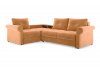 Диван-кровать, набор 21, ткань Сенсей (Scratch resistance) Terracotta