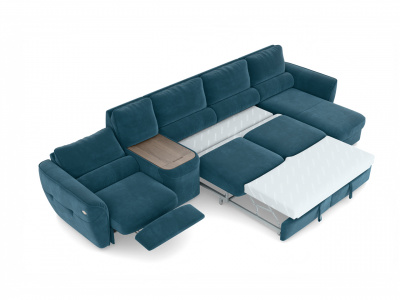 Диван-кровать, набор 4, ткань Noel Blue