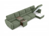 Диван-кровать, набор 4, ткань Bubble Mint